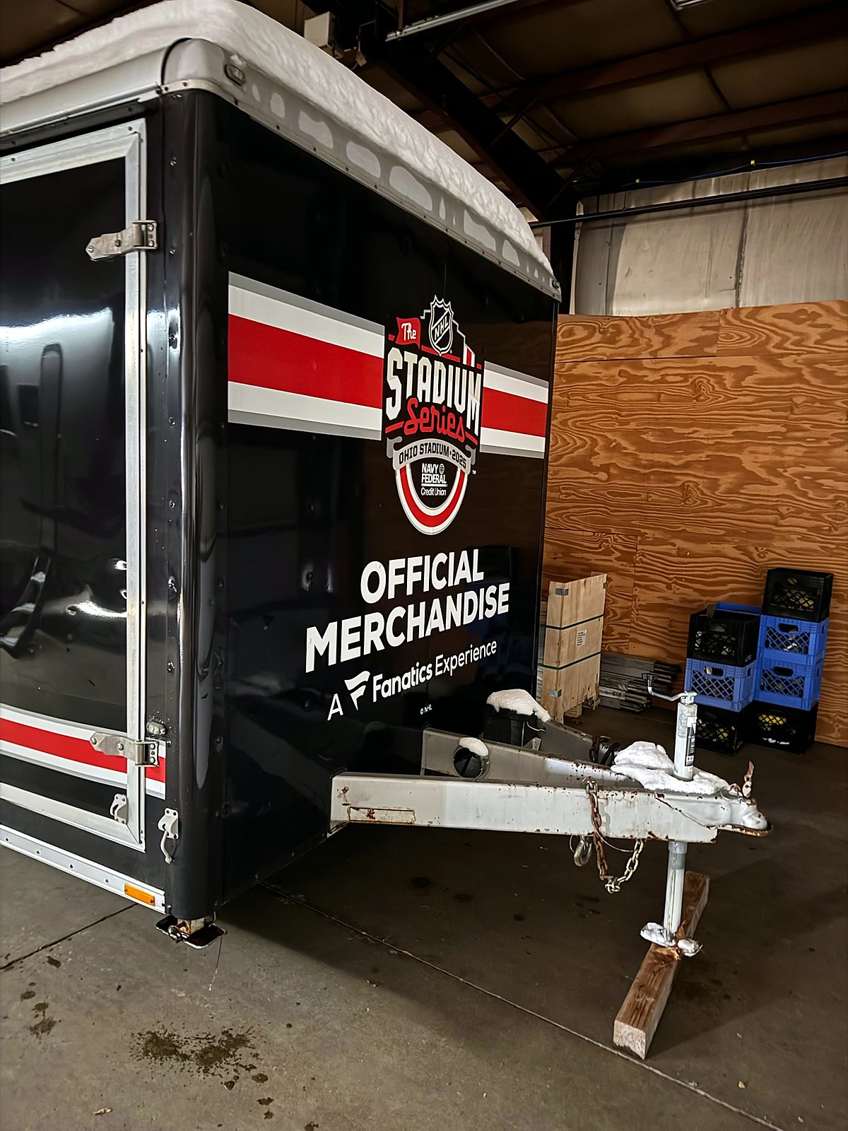 NHL Stadium Series Official Merchandise trailer